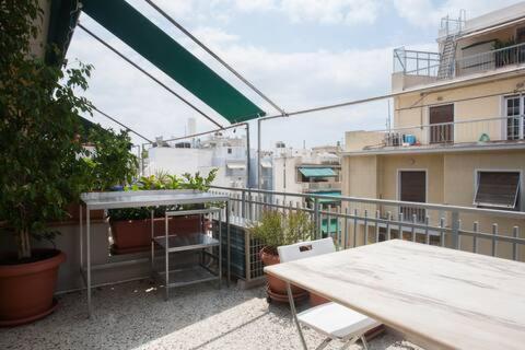 Sunbathed Balcony - Philopappou View Apartment *